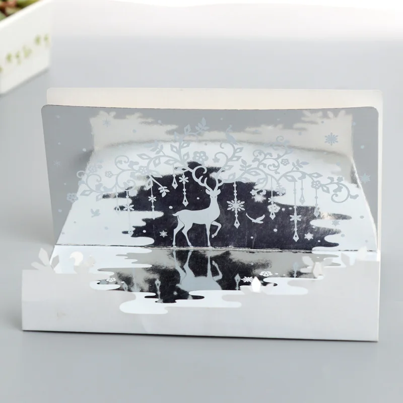 Высококачественная новая 3D Рождественская поздравительная открытка, творческие открытки ручной работы, красочные открытки на Рождество, праздник, день благодарения, новый год l o l surprise раскрась свой новый год открытки поделки игры