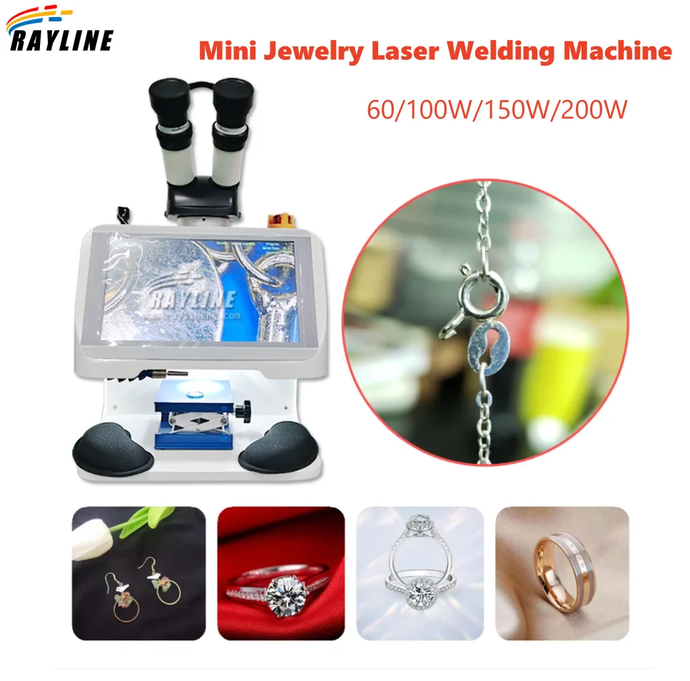 Микро-лазерный паяльный аппарат с большим экраном и CCD-микроскопом лазерный