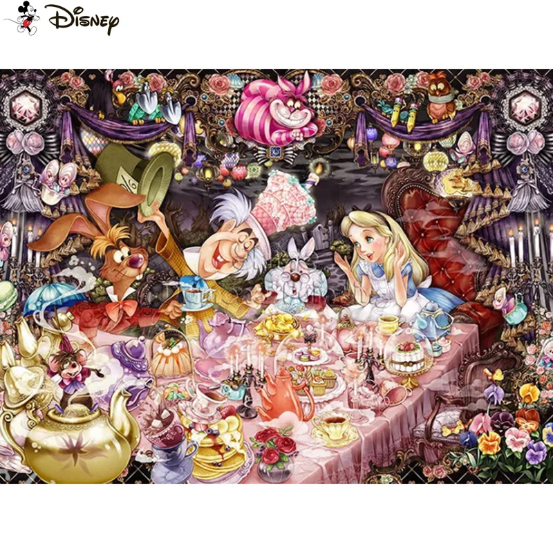 

Алмазная живопись «сделай сам» Disney 5D, вышивка крестиком», Мультяшные персонажи Диснея, домашний декор, инкрустация стразами