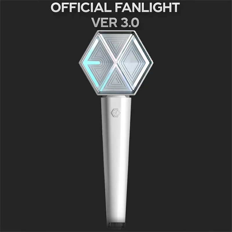 

KPOP EXO Official Fan Light 3.0 Lightstick Album Concerts Glow Lamp Lightstick XIUMIN SUHO BAEKHYUN SEHUN Fans Collection Gift