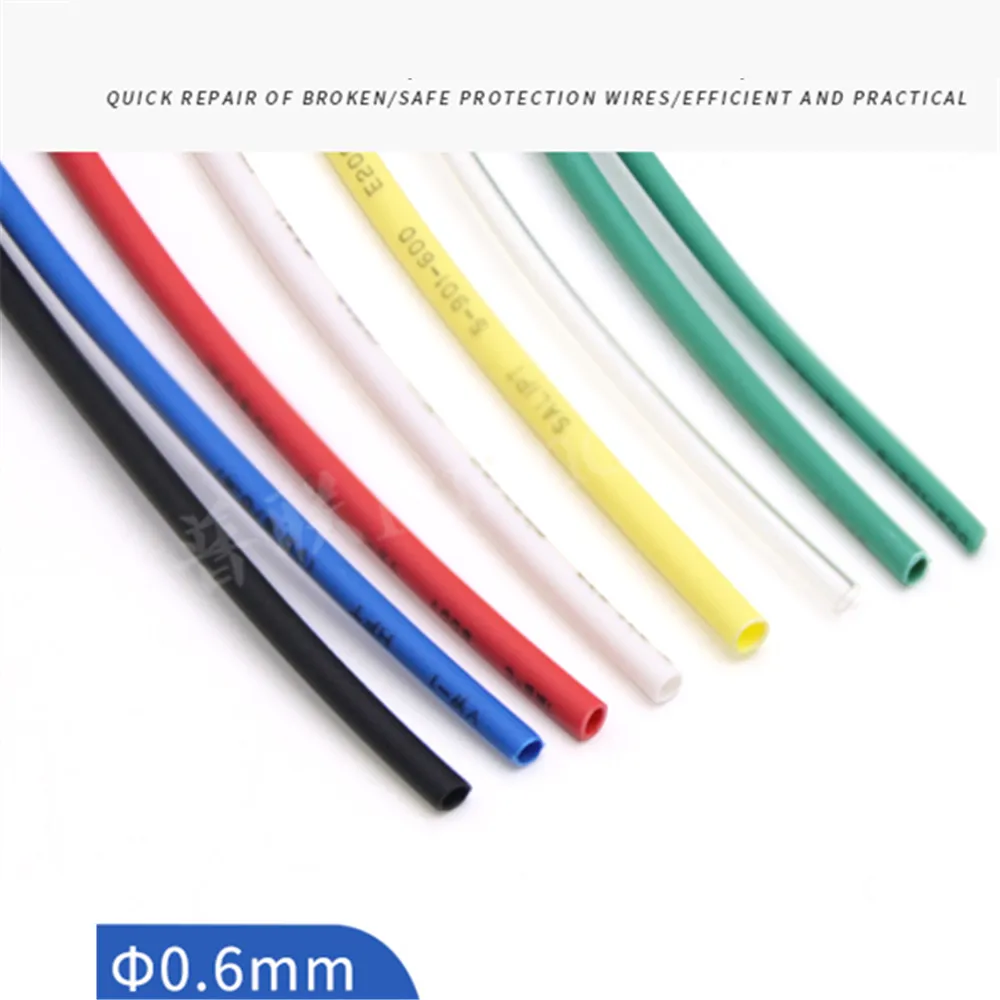 

2:1 φ 0,6 мм термоусадочная трубка, термоусадочная трубка для обертывания проводов, соединительная муфта для проводов