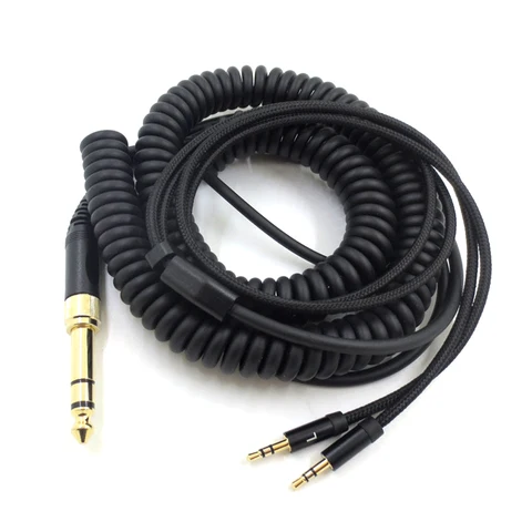 Гарнитура HiFi Аудио Пружинный кабель для Hifiman HE400S/HE-400I/HE-350/HE1000 V2 /AudioQuest NightHawk