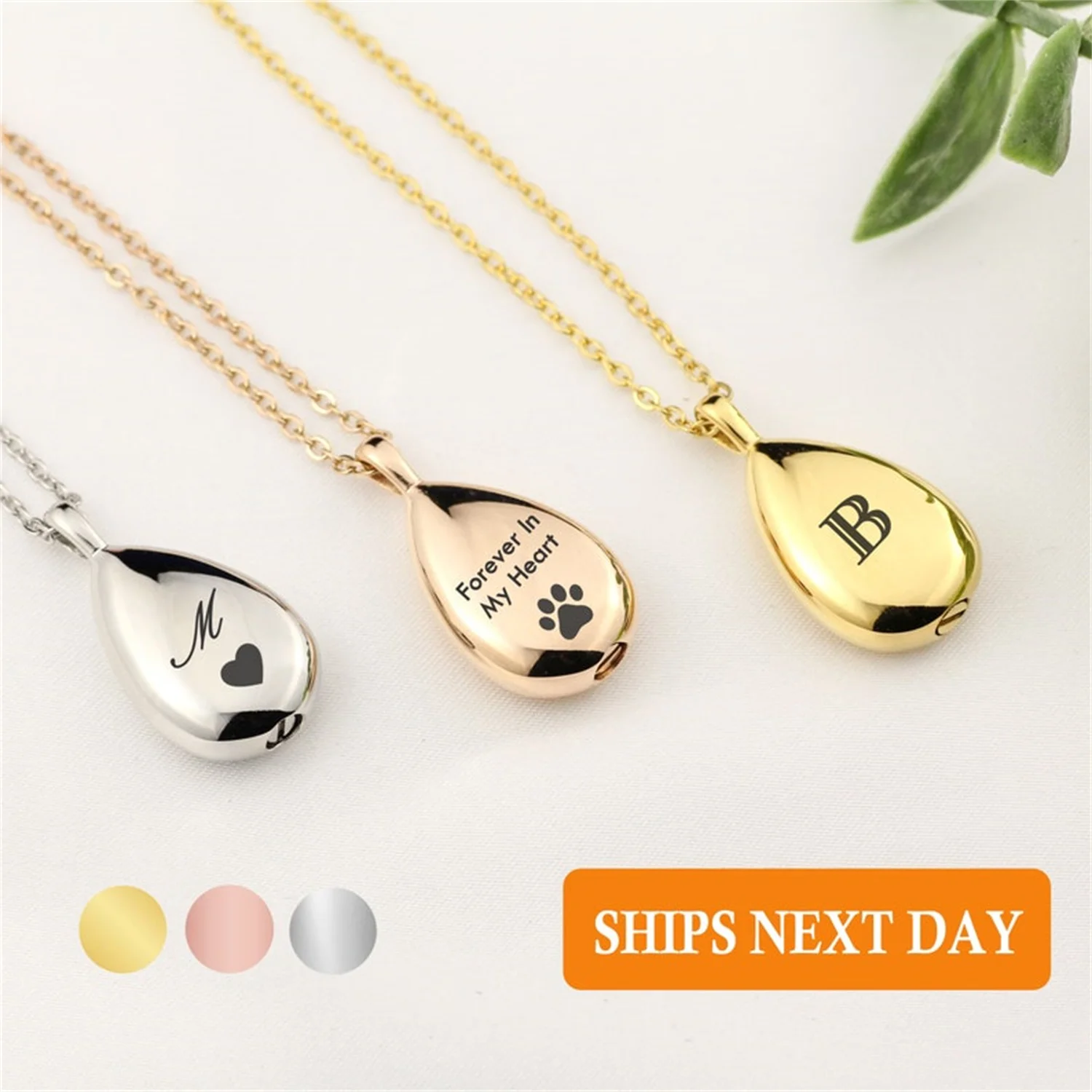 

Custom Initial Letter Necklace Personalized Photo Heart Shaped Family Pendant Necklaces For Women Men Chirdren Christmas Gift