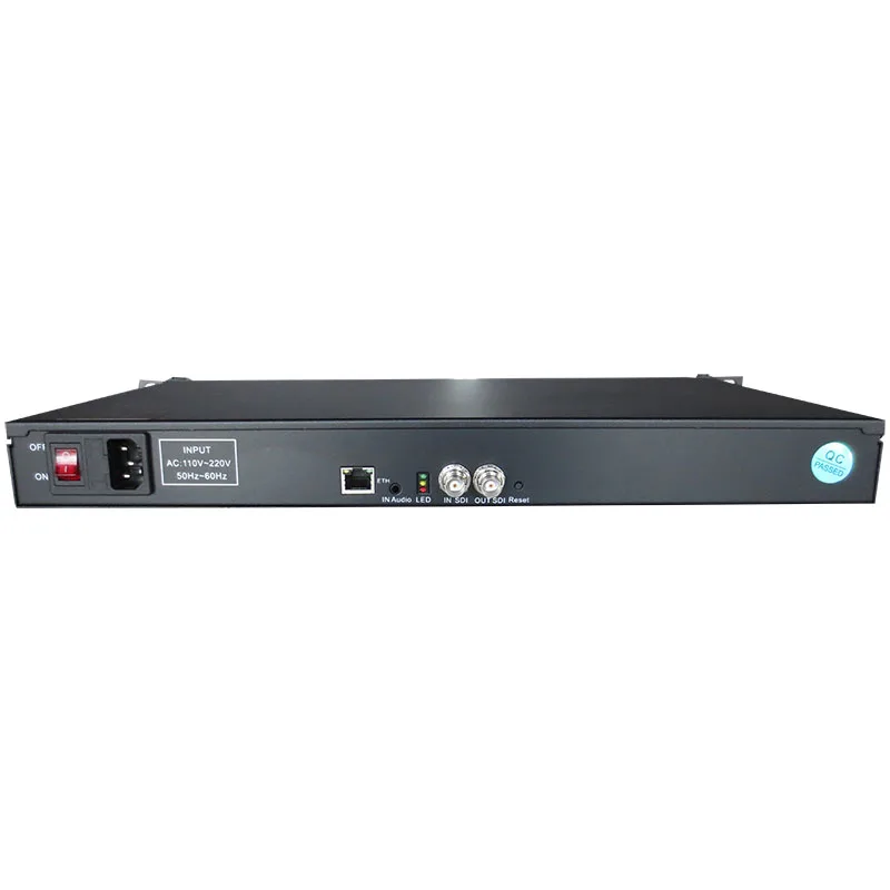 Фото Dibview OTV-RS11 H.265 H.264 1Ch SDI IPTV Потоковое цифровое ТВ-кодировщик в реальном времени с контуром SDI №2