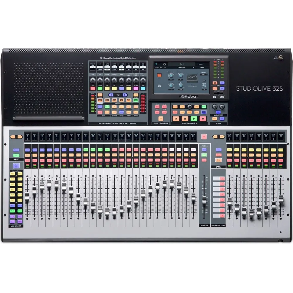

Новинка, скидка, PreSonus StudioLive 32S, 32-канальный цифровой микшер