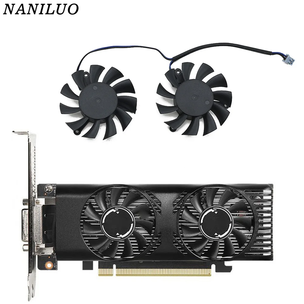 

HA5510H12F-Z 2pin 0.30A GTX1650 Cooling Fan For MSI GeForce GTX 1650 4GB LP OC Graphics Card Repla