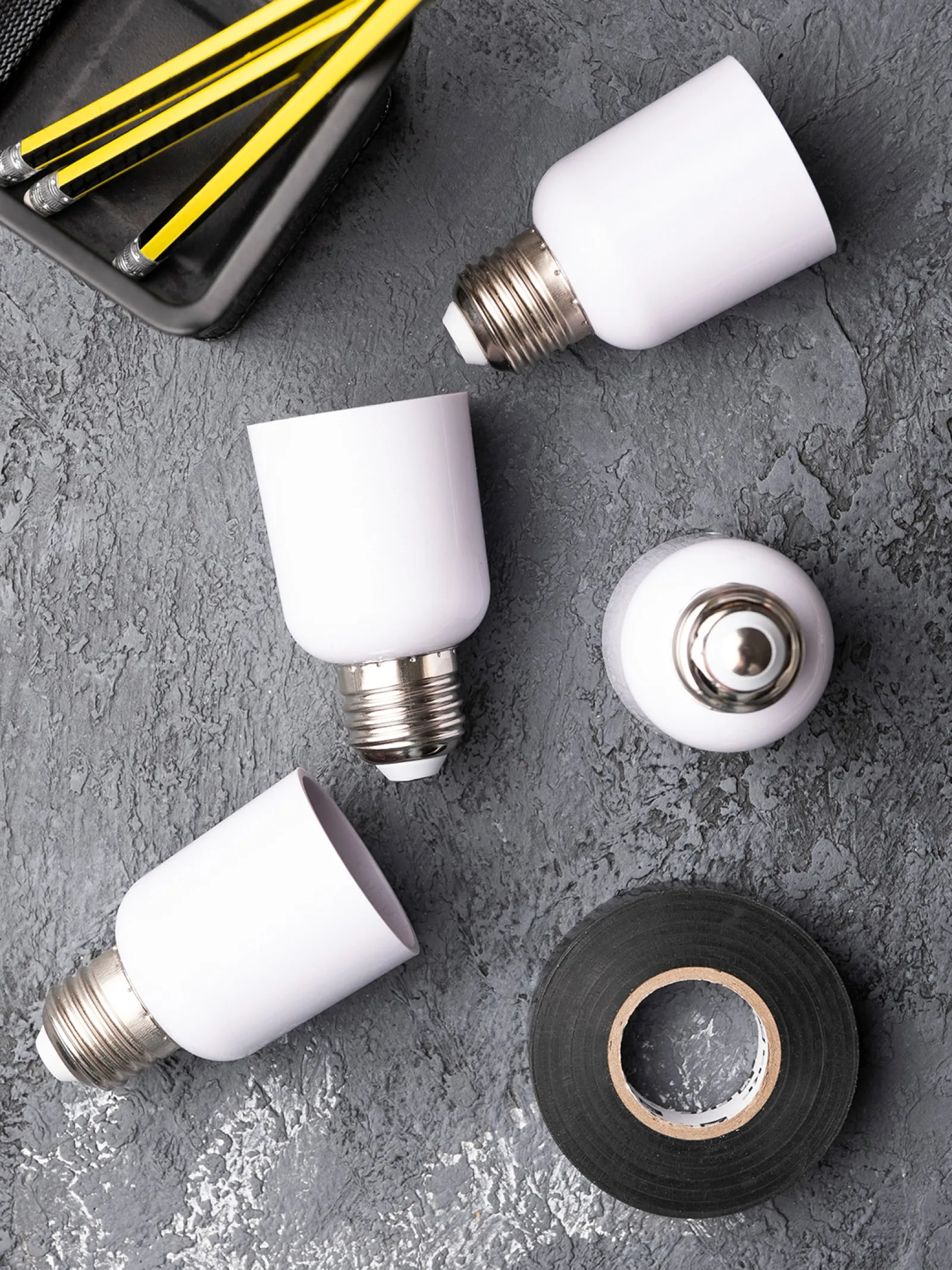 Переходник E27-E40 бел. EKF PROxima - 1 шт