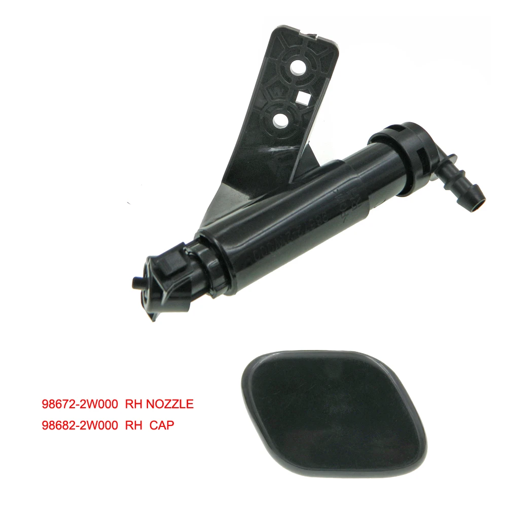 

Насадка омывателя головной фары для Hyundai Santa Fe DM 2013 2014 2015 Grand Santa Fe 98671-2W000 & 98672-2W000