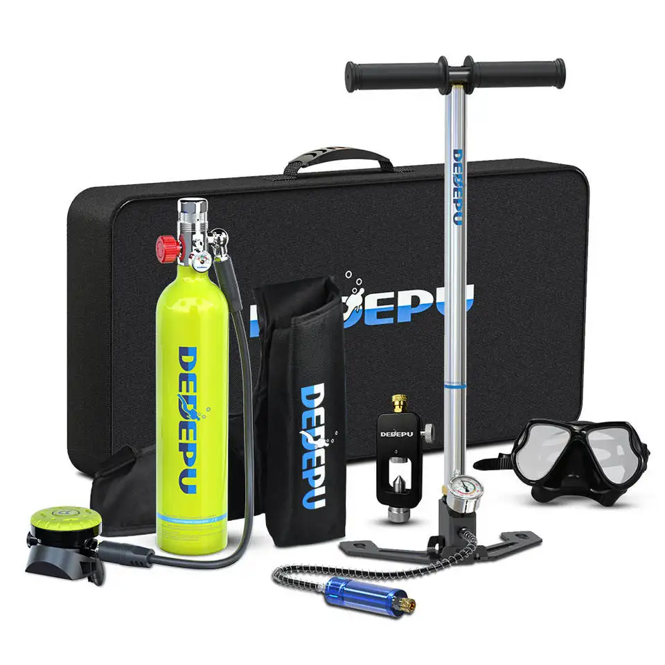 

DEDEPU S5000A Swimming And Snorkeling Mini Scuba Tank Package Diving Kit Pool Idea Diving Product Scuba Tank Aviation Aluminum
