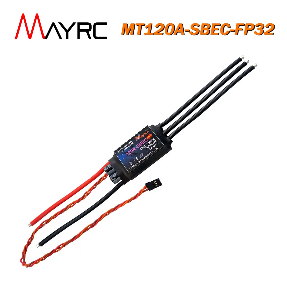 

MAYRC 5,5 V 5A SBEC Регулируемый 120A Falco Pro 32bit прошивка бесщеточный ESC для DIY мультикоптера квадрокоптера UAV