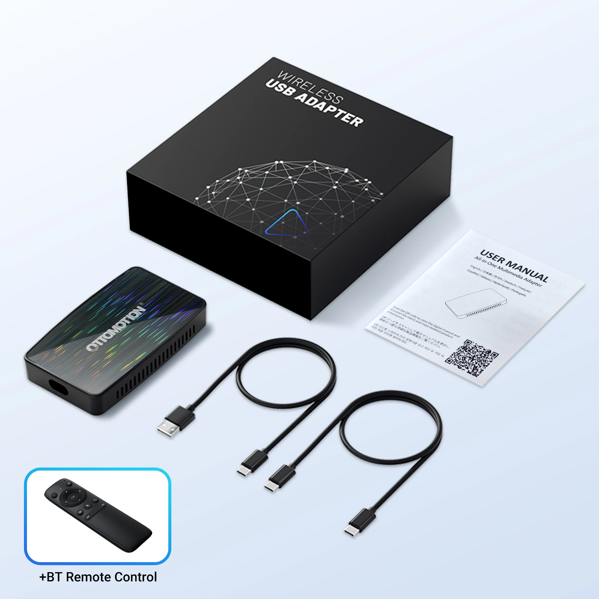 

Ottomotion Wireless CarPlay Android Auto адаптер Play2Video PRO для Youtube Netflix IPTV автомобильные аксессуары для Audi Benz VW Kia