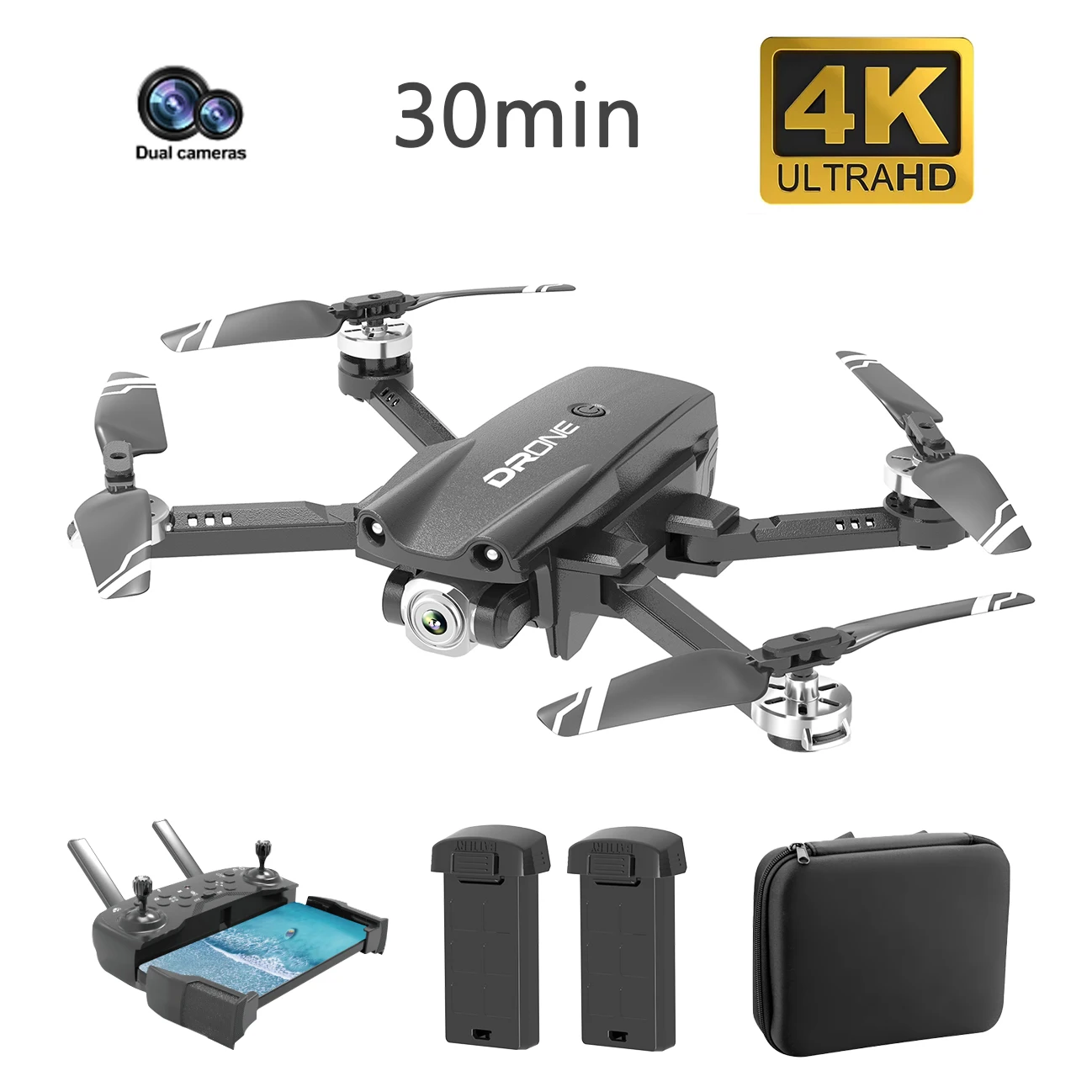 

Drones and Quadcopte with 4k HD Camera for Adults or Kids Foldable Remote Control best drone Transmission of Pictures and Videos