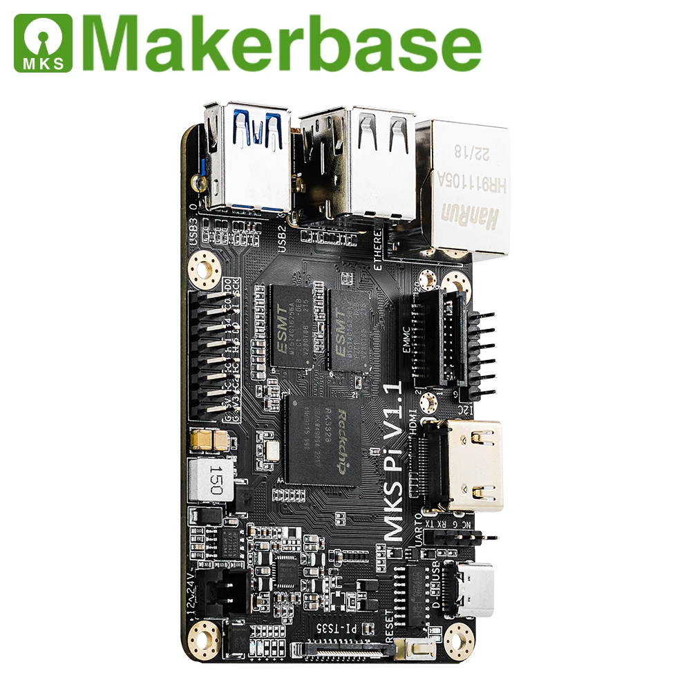 Makerbase MKS PI плата с четырёхъядерным процессором 64 бита SOC бортовой работает Klipper &