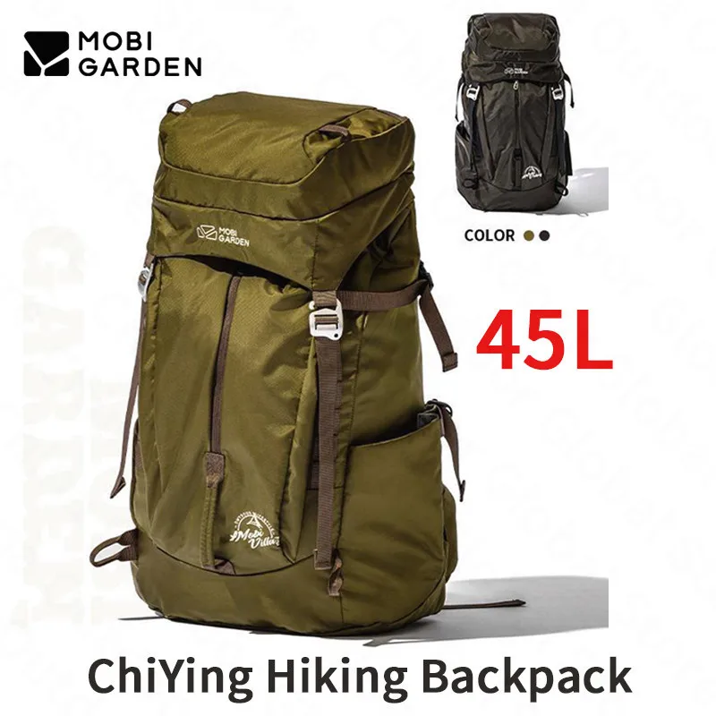 

Рюкзак Mobi Garden/45 л для мужчин и женщин, уличный альпинистский Водонепроницаемый ранец из нейлоновой ткани, ультралегкий портативный дорожный ранец
