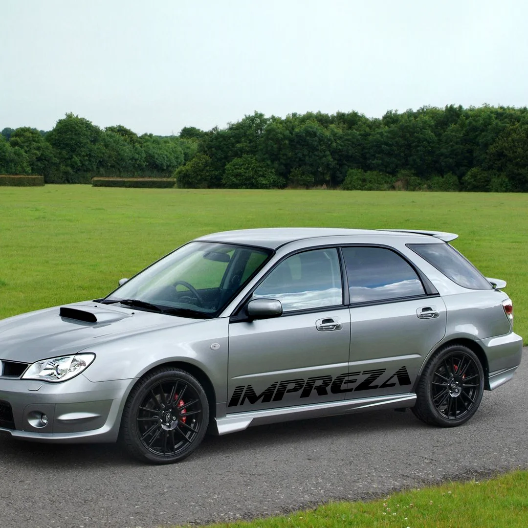 Комплект наклеек на SUBARU IMPREZA наклейка борта виниловые наклейки для СУБАРУ