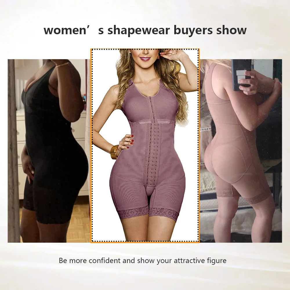Powernet Girdle Verox Three Hooks At Front Bra In Lycralong Thigh Slimming Woman Reducing Girdles Colombian Reductive Shapewear