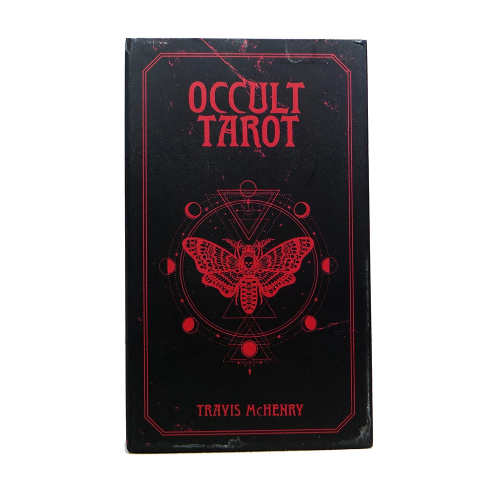 

Occult Tarot Divination Set Deck Oracle Card Family Party Playing Board Games Tarot Cards for beginners PDF guidebook