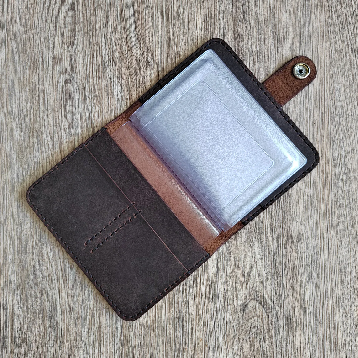 Обложка для автодокументов из натуральной кожи