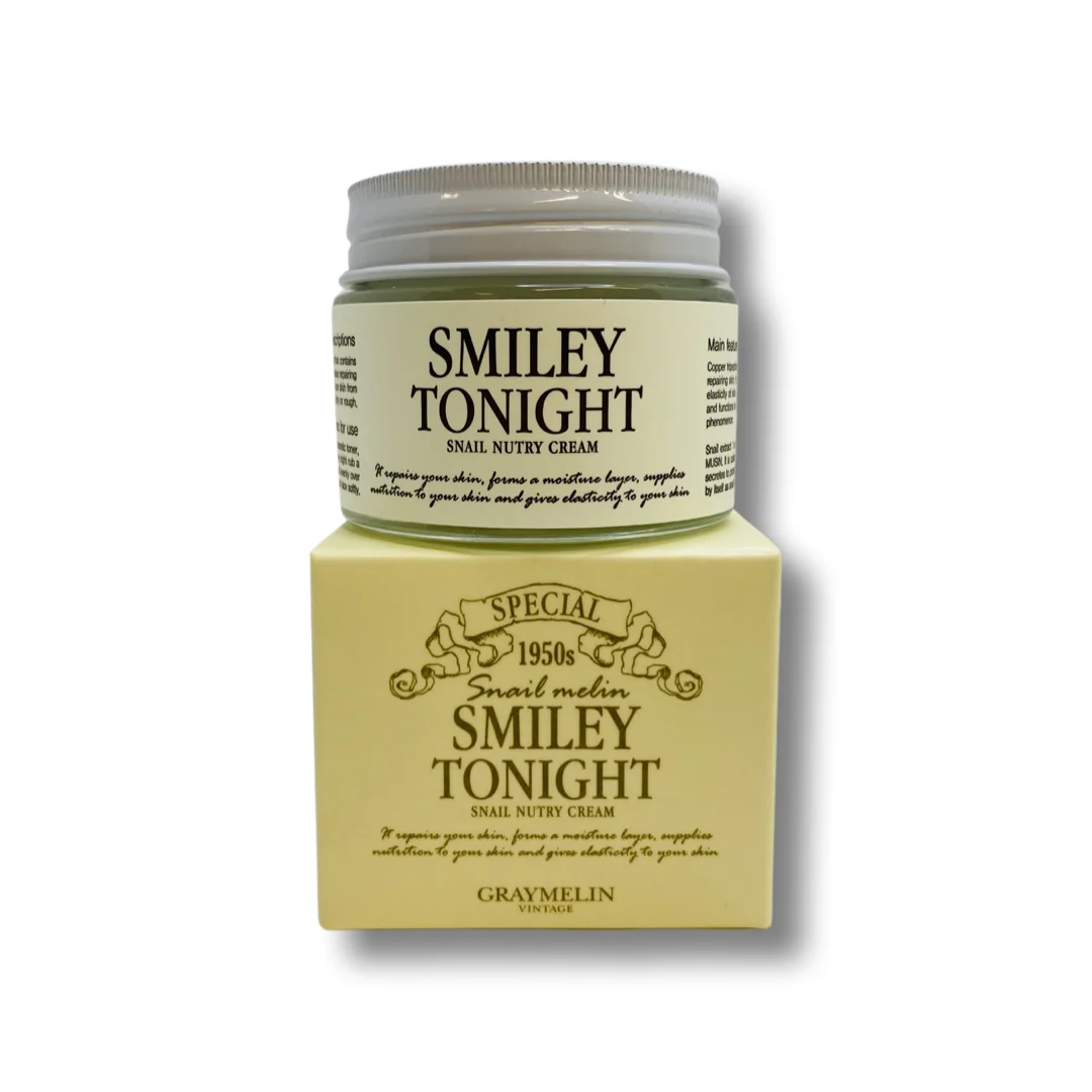Graymelin Smiley Tonight Snail Nutry Cream Питательный крем с экстрактом слизи улитки - купить по