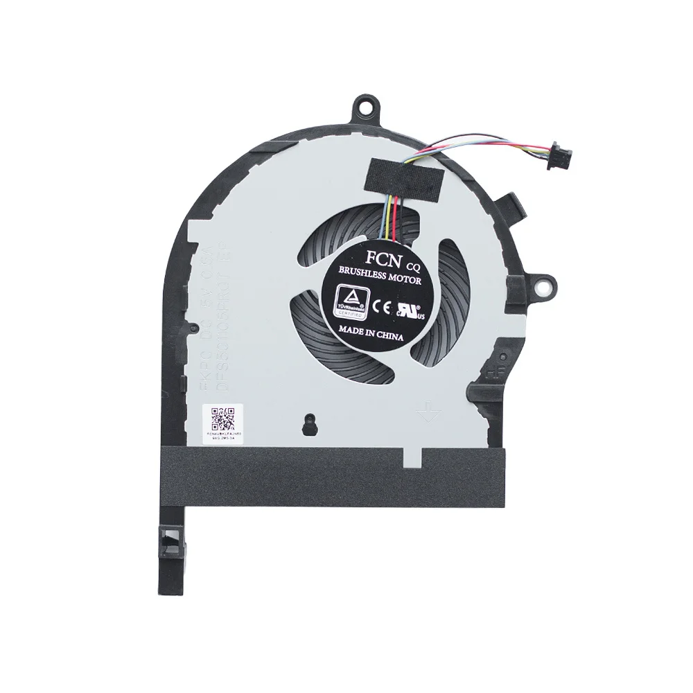 Вентилятор, кулер для ноутбука Asus FX504GE, FX504GM, FX504GD, FX80GE, FX80FE, FX80G, ZX80G, GL703GE DFS501105PR0T-FKPC (CPU)