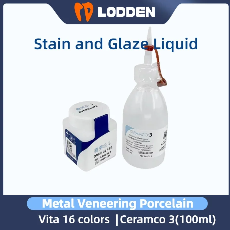 Стоматологические фарфоровые материалы Ceramco3 модные жидкие пятна и глазурь