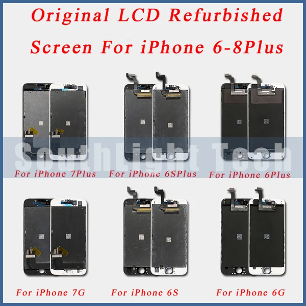 Оригинальный Восстановленный ЖК-дисплей класса AAA +++ для iPhone 6 6S 7 8 Plus SE 2020 сменный