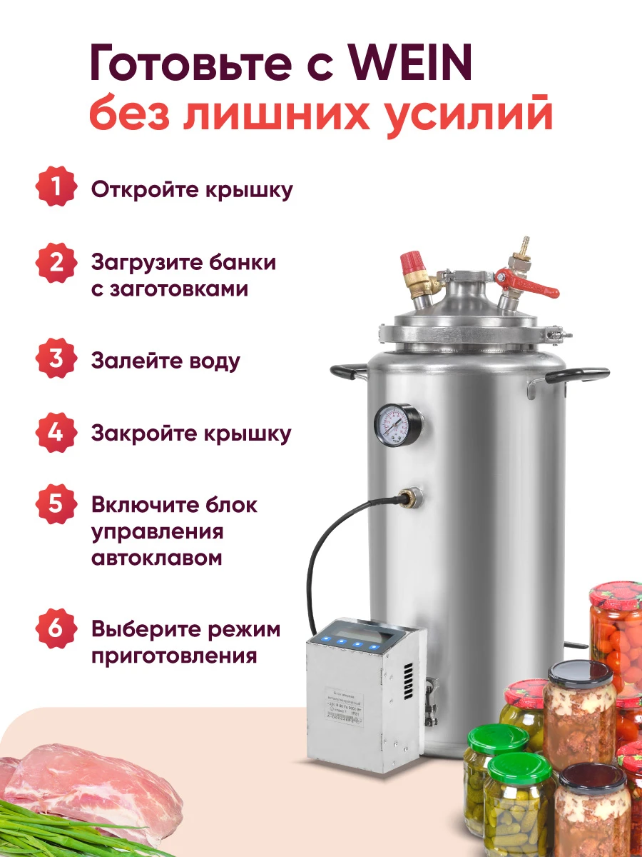 Купить Автоклав Для Домашнего Консервирования Заготовщик