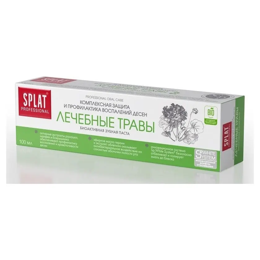 Зубная паста splat лечебные травы, 80г. Зубная паста сплат профешионал лечебные травы 100мл. Splat зубная паста лечебные травы 100мл. Пасты зубные splat травы. Пасты зубные splat травы.