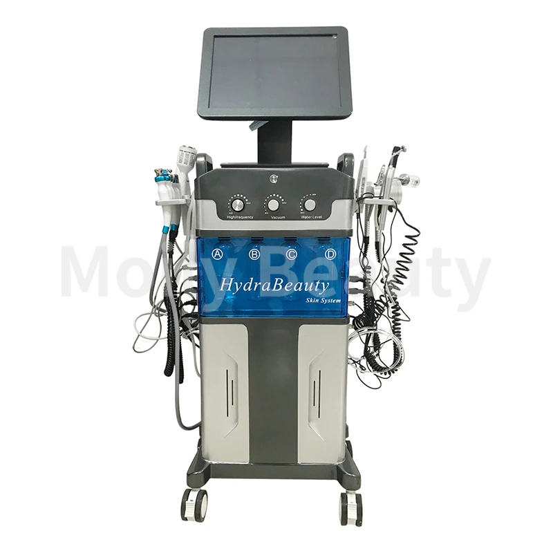 

Portable Spa 13 in 1 Hydrofacials water Jet Aqua Peeling Face Lifting Diamond Dermabrasion Skin care Machine For wholesale