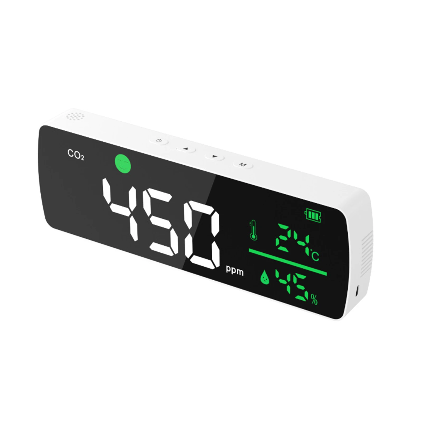 

Wall-mounted CD06 Infrared Carbon Dioxide Detector CO2 Air Temperature and Humidity Quality Detector