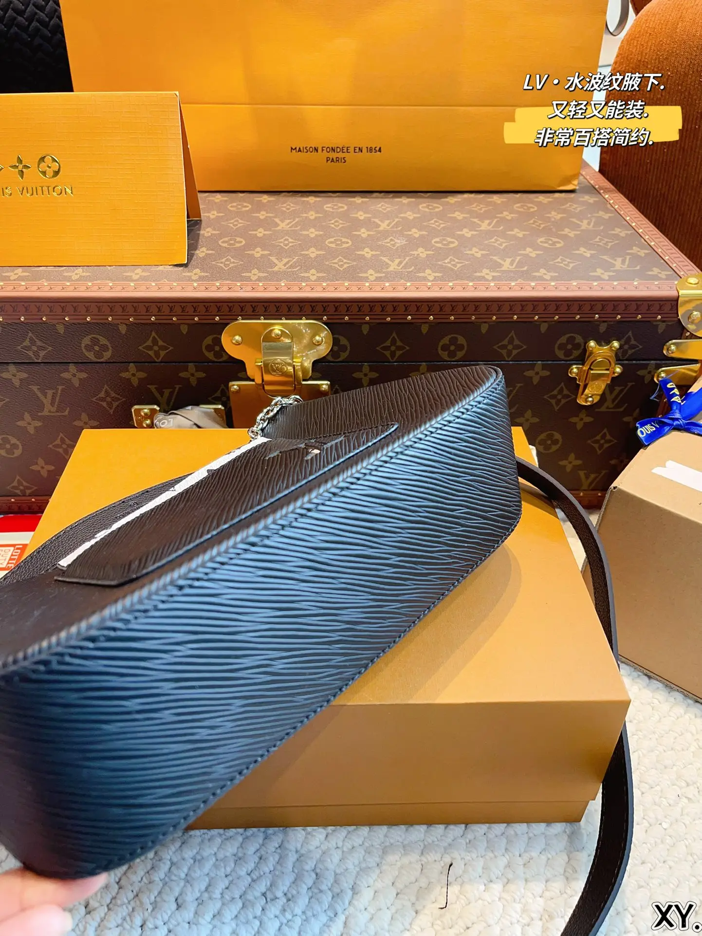 Сумка-тоут Vuitton LV Louis Cope 1:1 2024 Новая женская сумка-кошелек через плечо модная