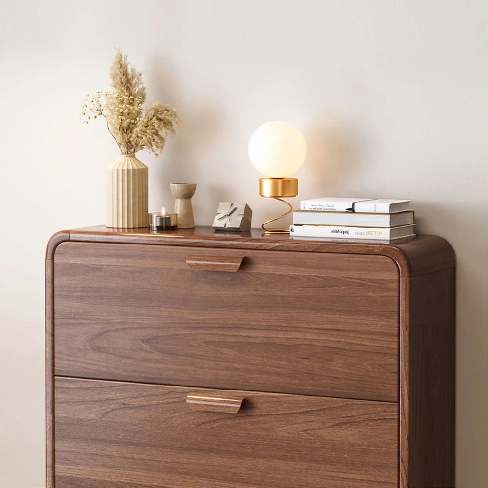 Tookfun тонкий откидной шкаф для обуви домашний входной хранения из цельного дерева