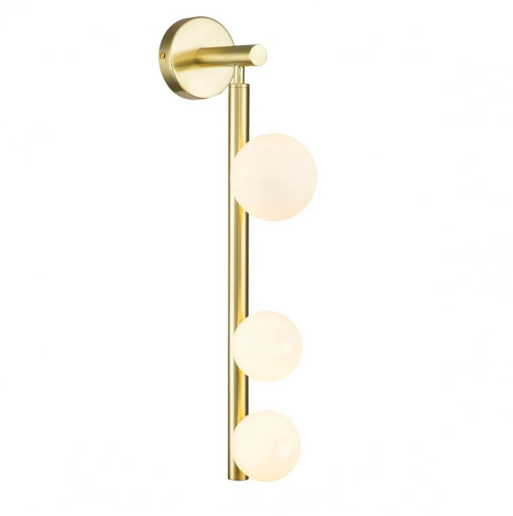 Indigo Настенный светильник 11025/3W Gold V000229