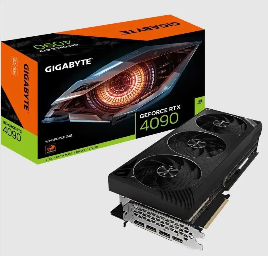 

BUY 2 GET 1 FREE Gigabyte GeForce RTX 4090 24GB GDDR6X PCI-E Video Card HDMI GV-N4090WF3-24GD