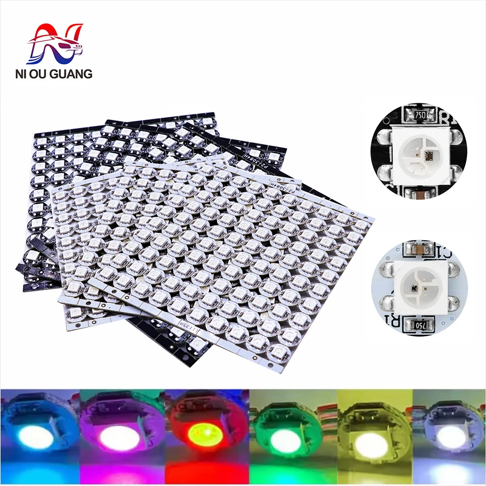 RGB светодиодный чип WS2812B 5050 SMD 10/50/1000 шт