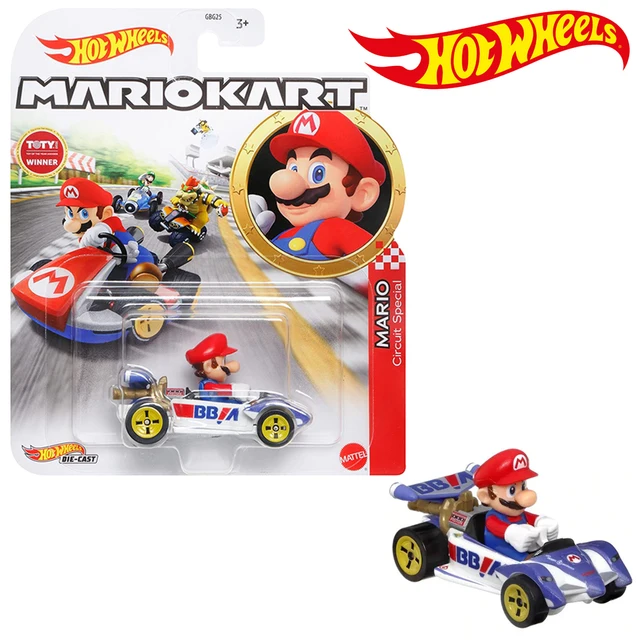 Hot Wheels Mario Kart автомобили с 