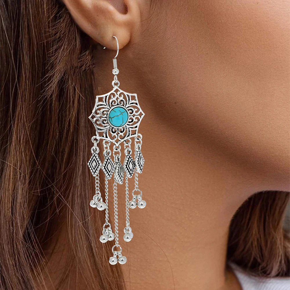 

Bohemian earrings, Boho earrings, Statement earrings, Vintage earrings, Dangle earrings