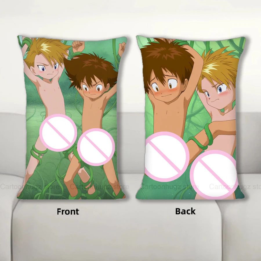 

R18 + Dakimakura аниме Тайчи и Ямато наволочка диванная подушка двухсторонняя наволочка с принтом 40X60 см