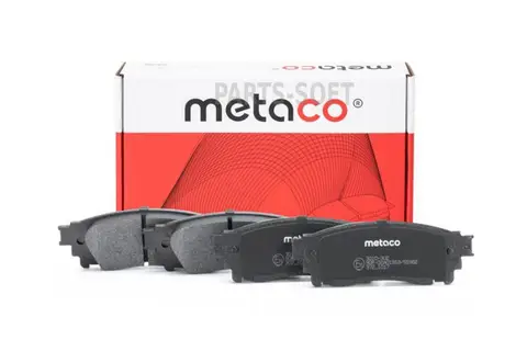 METACO 3010-302 Колодки тормозные задние дисковые к-кт