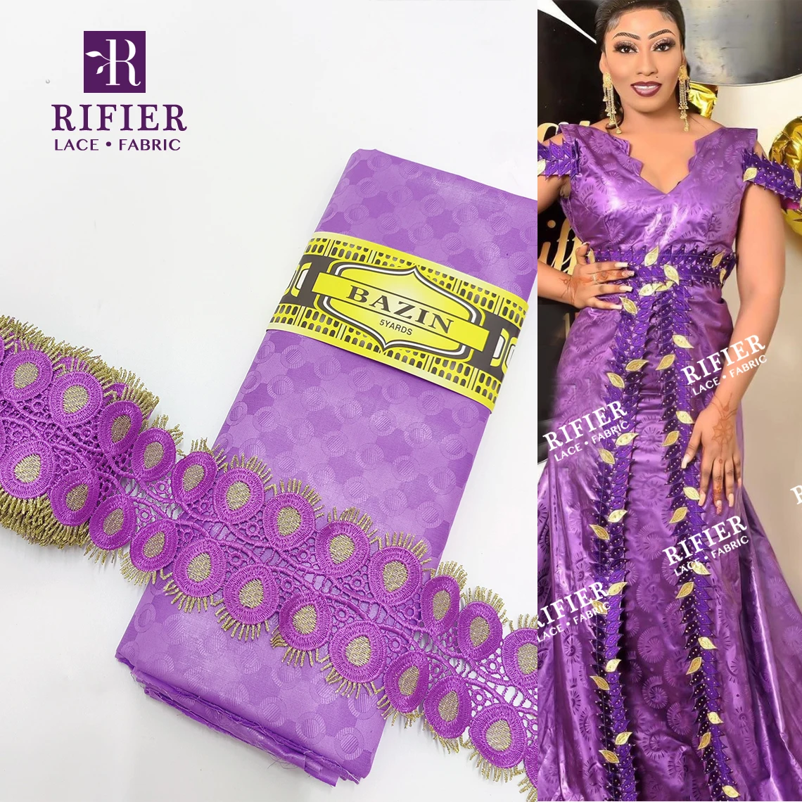 

Фиолетовая лента для ремесленных изделий с вышивкой, оригинальная Роскошная ткань для раковины для свадебных платьев, приятная на ощупь ткань для раковины