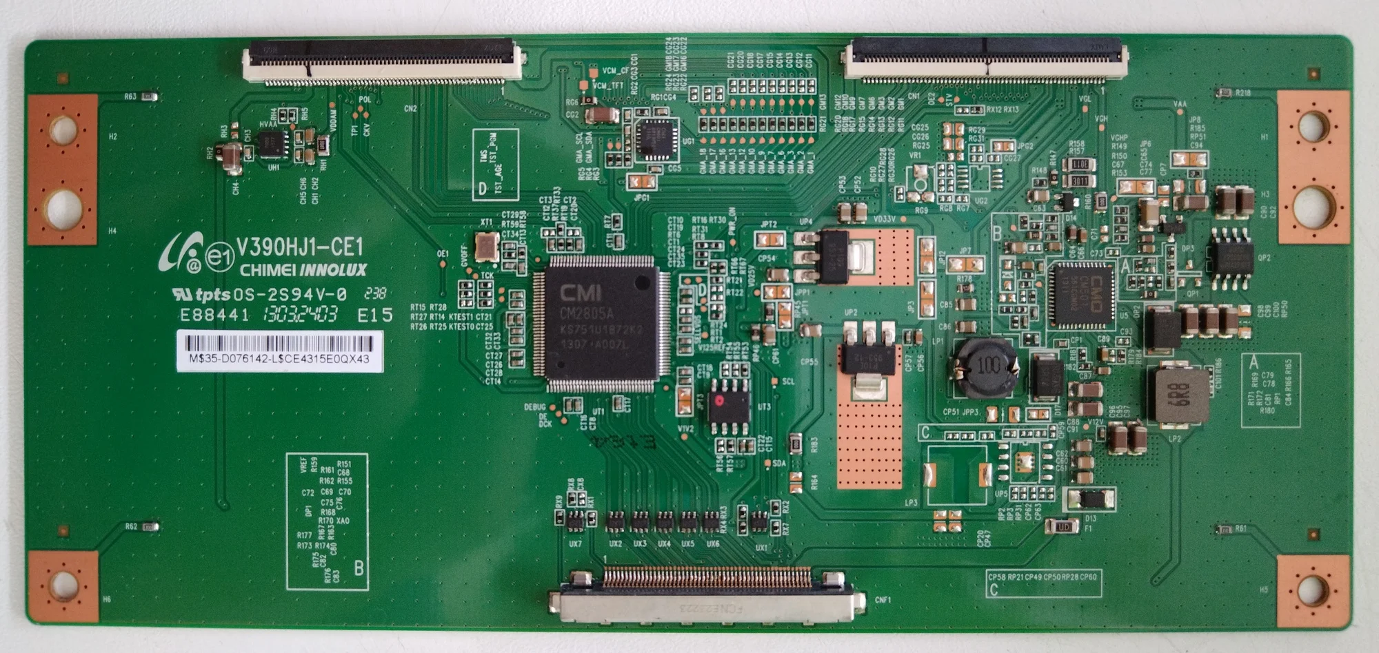 T-Con V390HJ1-CE1 LG 39LN540V панель HC390DUN-VCFP1-11XX