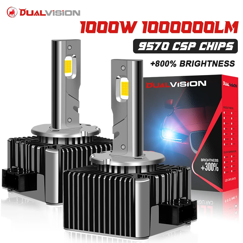

2 шт. 4300K D1S светодиодные фары HID D3S D2S D4S D4R D8S D1R D2R D3R Turbo светодиодные чипы CSP 6000K белый 8000K Plug&Play автомобильная лампа ксеноновая