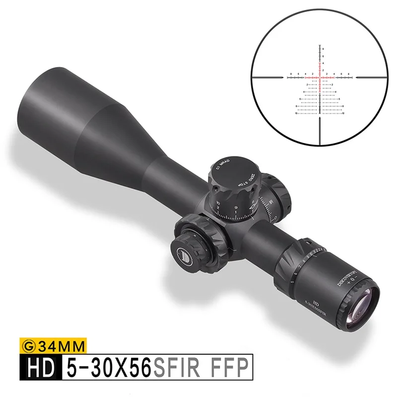 

Discovery Telescopic Sight HD 5x30x56SF Airsoft Scopes Tactical Look Holographic Picatinny Rail Spotting Scope for Rifle Hunting