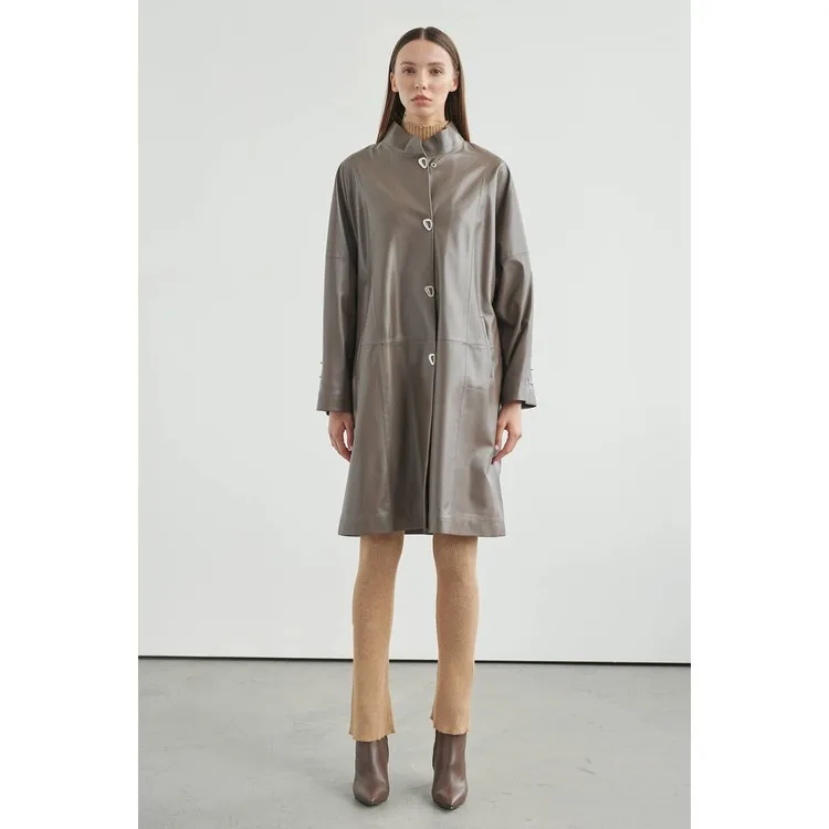 Рисунок 2 - Noella Доларес Кожаное пальто