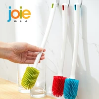 joie food grade silicone cup brush scrubber glass cleaner kitchen cleaning tool long handle drink wineglass nursing bottle brush