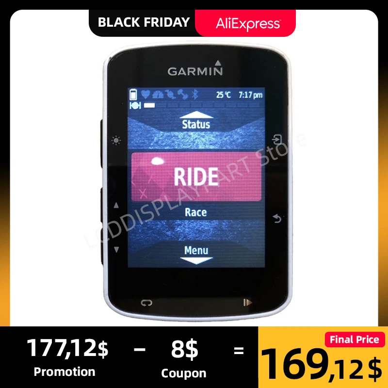 

Оригинальный высокопроизводительный GPS Garmin Edge 520 для велосипеда, беспроводная, б/у, Международная Многоязычная система
