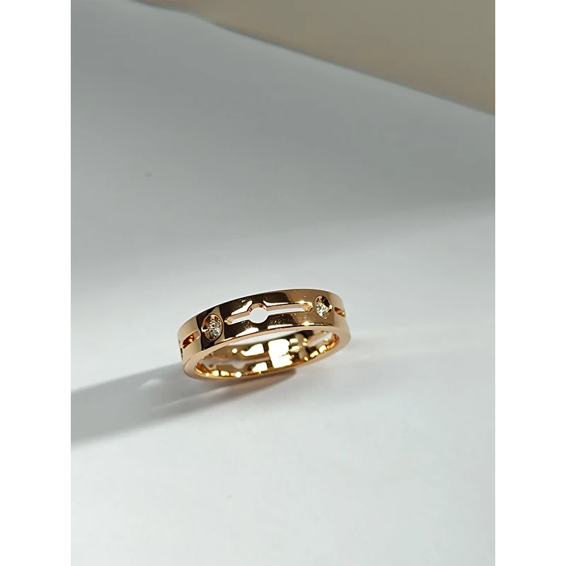 Кольцо-импульс женское из серебра пробы