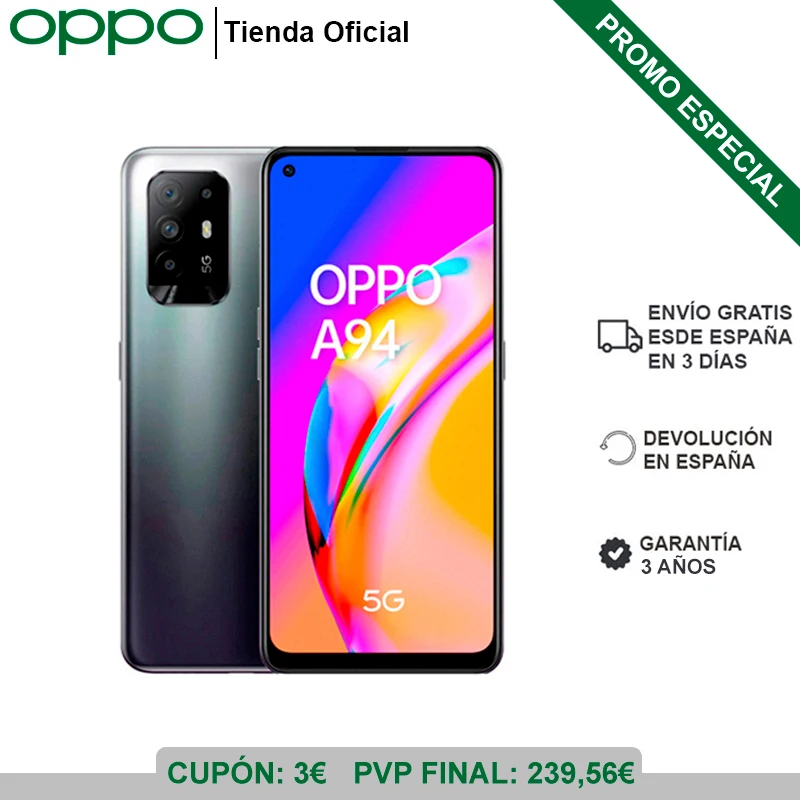 OPPO A94 5G 8GB/128GB, Smartphone, 6.43 