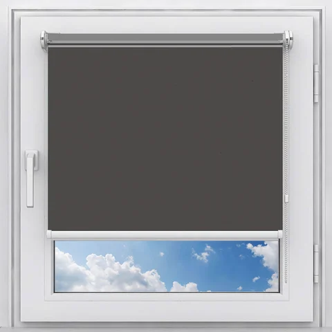 Рулонные шторы на створку окна "Найт Alu Blackout" SALE