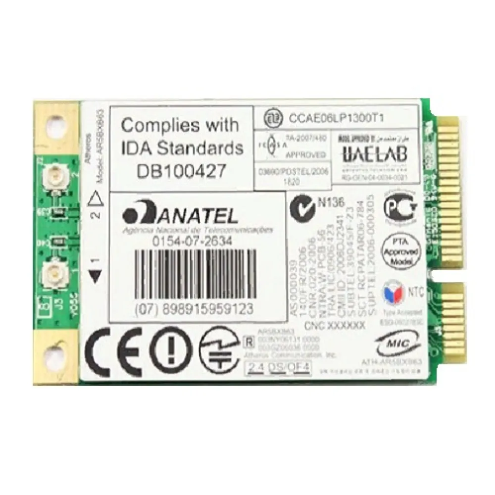 контроллер  WLAN Wi-Fi Atheros AR5BXB63 , T60H976.17 802.11 b/g